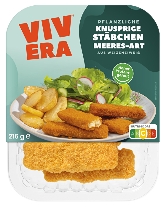 Die Vegane Knusprige Stäbchen Meeres-Art von Vivera lassen Kindheitserinnerungen wach werden!Die veganen Fischstäbchen von Vivera lassen Kindheitserinnerungen wach werden!