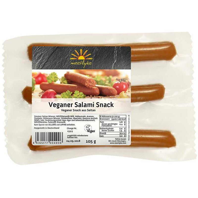 meetlyke Veganer Salami Snack kaufen kokku Dein veganer