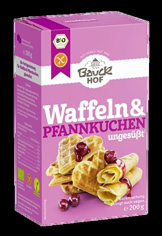 BauckHof - Waffeln & Pfannkuchen Backmischung | jetzt