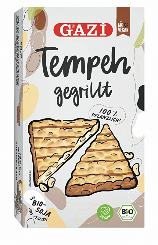 GAZI Tempeh gegrillt jetzt günstig und schnell bei kokku kaufen