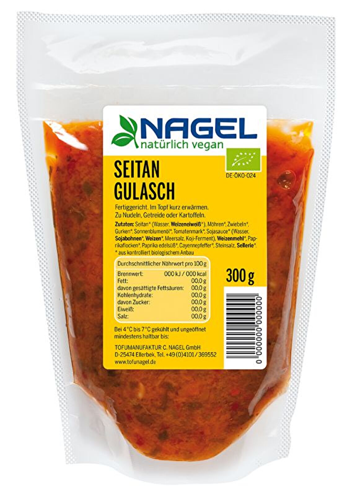 veganer SeitanGulasch von Nagel kaufen kokku Dein veganer