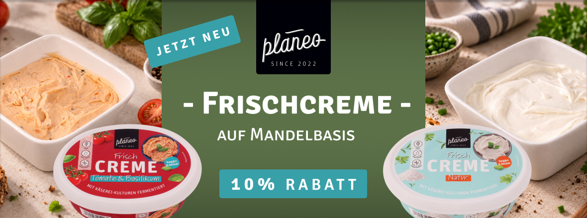 10% auf Frischcreme von planeo bei kokku-online.de