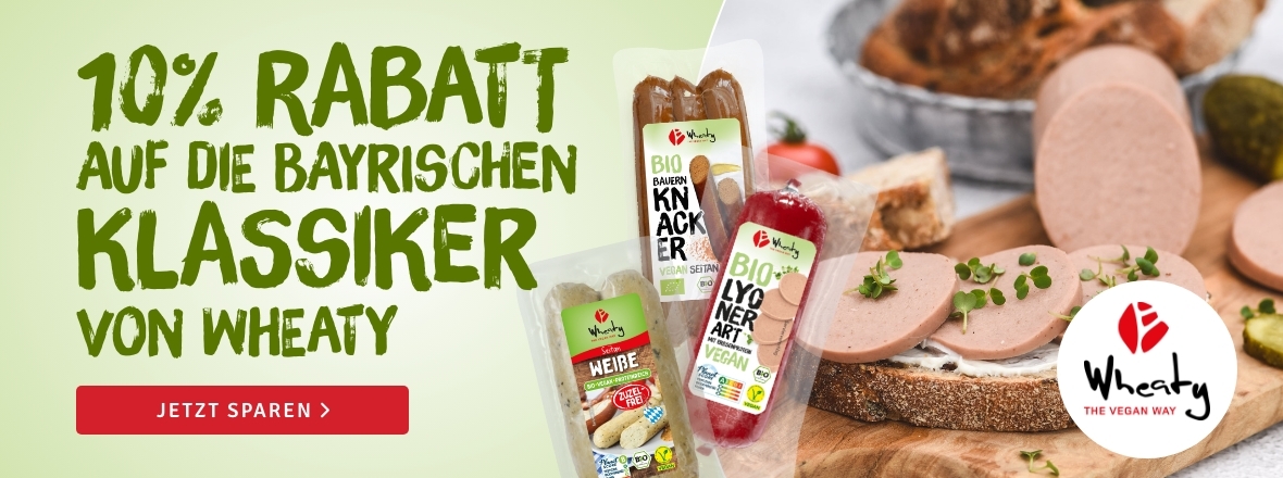 10% auf bayrische Klassiker von Wheaty bei kokku-online.de