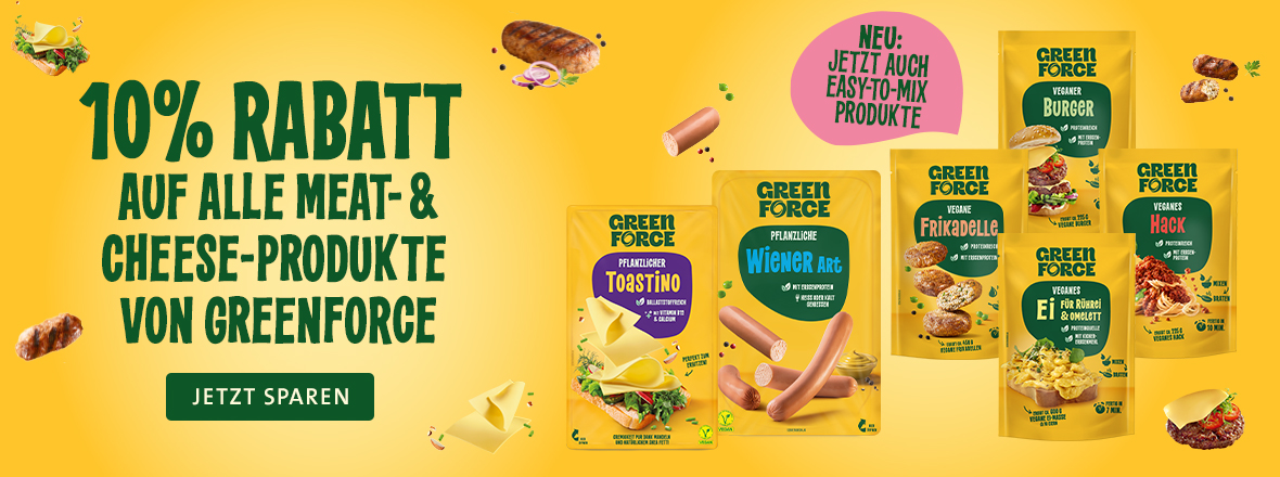 10% auf alle Produkte von Greenforce bei kokku-online.de