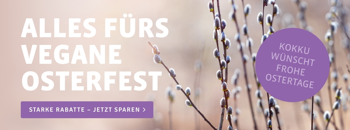 Alles fürs vegane Osterfest bei kokku-online.de
